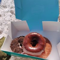 Three vegan options today! at Maverick's Donut Company - Byward Market in Ottawa
