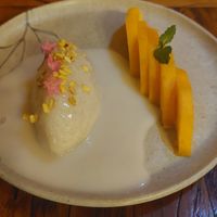 Khao Niew Mamuang at Thaitai Brasil in Sao Paulo