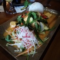 Curry with tofum at Mom's Creation - Friedrichshain in Berlin