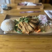 Duck in peanut sauce  at Mom's Creation - Friedrichshain in Berlin