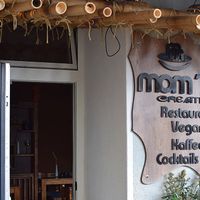 Front door at Mom's Creation - Friedrichshain in Berlin