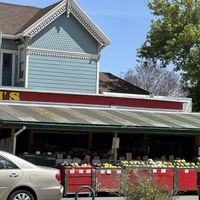 Outside view  at Dan's Fresh Produce in Alameda