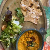 Tarka daal (after I’d tucked in) at Tamatanga in Nottingham