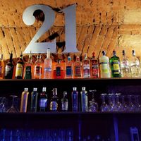 love the colours at Klub 21 in Prague