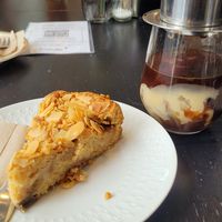 Veganer Apfelkuchen und good morning Vietnam in vegan at Makery in Braunschweig