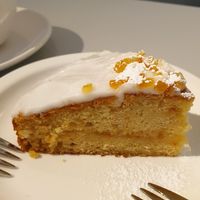 maybe the best cake in this shop at Veganique in Seoul