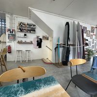 Nice room & surf boards   at Coffee & Waves in Lagos