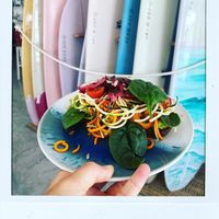 Vegan avovado Toast  at Coffee & Waves in Lagos