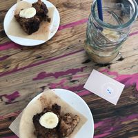 vegan banana bread at Coffee & Waves in Lagos