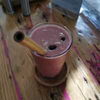 Alhoa smoothie at Coffee & Waves in Lagos