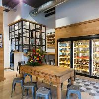 Interior at Gelateria Telesio in Turin