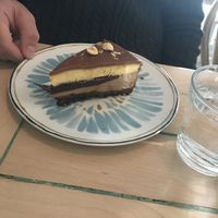Vegetarian cake   at Marshall's Gelato in Sarajevo