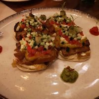 Hummus at Fonzo in Malaga