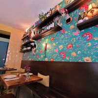 Interior of the restaurant at Fonzo in Malaga