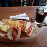 Soy Meatball sandwich at Harry's Sandwich Company in Tokyo