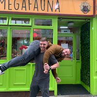 Carrying out the riff raff  at Megafauna in Southport