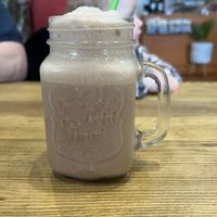 Chocolate milkshake   at Megafauna in Southport