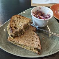 The pesto chicken is lovely 😍 at Megafauna in Southport