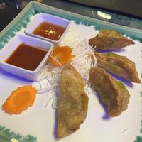 Vegan fried momo  at Sherpa in Alicante
