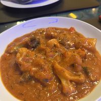 Vegan vegetable bhuna  at Sherpa in Alicante