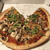 Vegan Champi (= funghi)   at Pizza Piazza in Zaandam