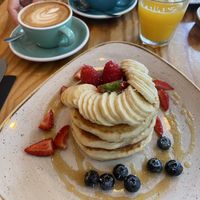 Fruit circle pancake   at LEO Pancakes in Leuven