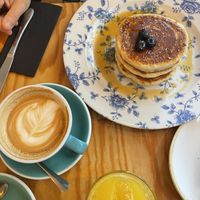 Blueberry pancake  at LEO Pancakes in Leuven