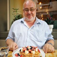 Fruit pancakes at LEO Pancakes in Leuven