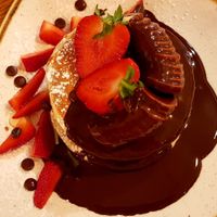 Chocolate pancake at LEO Pancakes in Leuven