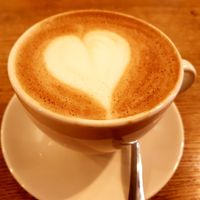 Vegan cappuccino  at LEO Pancakes in Leuven