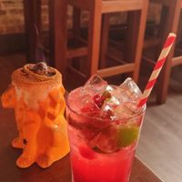 Cocktail and lemonade at The Coconut Tree in Oxford