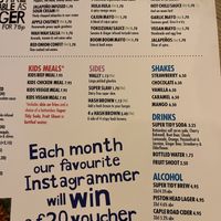 Vegan side options  at The Grazing Shed in Cardiff