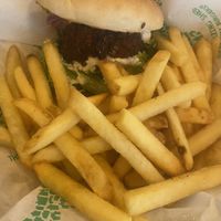 Pritchard’s Dirty Vegan and Skin on Fries at The Grazing Shed in Cardiff