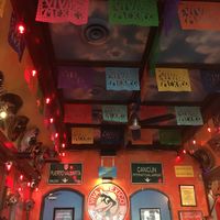 Colourful interior at Viva Mexico in Langley