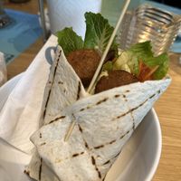 Wrapped up balls. Difficult to share, but tasteful   at Goed Proeven in Arnhem