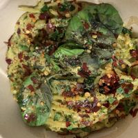 Pasta verde - takeout at Nammi Plant Lab in Seoul