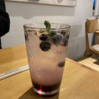 blueberry lemonade  at Nammi Plant Lab in Seoul
