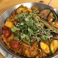 Paella at Nammi Plant Lab in Seoul