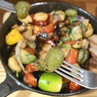 Gnocchi - close-up at Nammi Plant Lab in Seoul