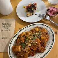 ragu rigatoni  at Nammi Plant Lab in Seoul