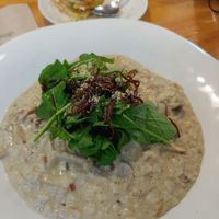 Truffle Mushroom Risotto at Nammi Plant Lab in Seoul