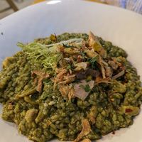 Perilla pests risotto at Nammi Plant Lab in Seoul