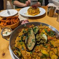 Paella at Nammi Plant Lab in Seoul