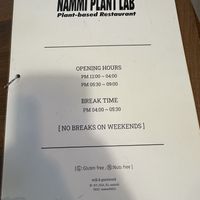   at Nammi Plant Lab in Seoul