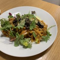 Cream fettuccine  at Nammi Plant Lab in Seoul