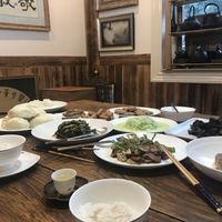 Vegan meal at Taiping Old Farm  in Beijing