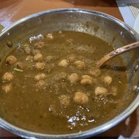 Chana masala. Less tomato than I’m used to but wonderful flavor!  at Tamarind in Cranberry Township