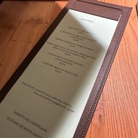 Menù  at Il Caminetto in Transacqua