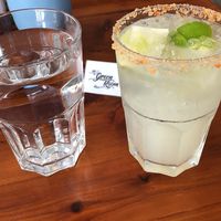 Spicy margarita (if you like sour margaritas ) at The Green Room in Lagos