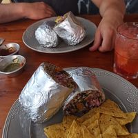 Vegan Burrito & Strawberry Margherita at The Green Room in Lagos